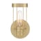 Designers Fountain Tafo 9.5in 1-Light Golden Mist Industrial Indoor Wall Sconce with Metal Cage D273M-WS-GM - alternate 1